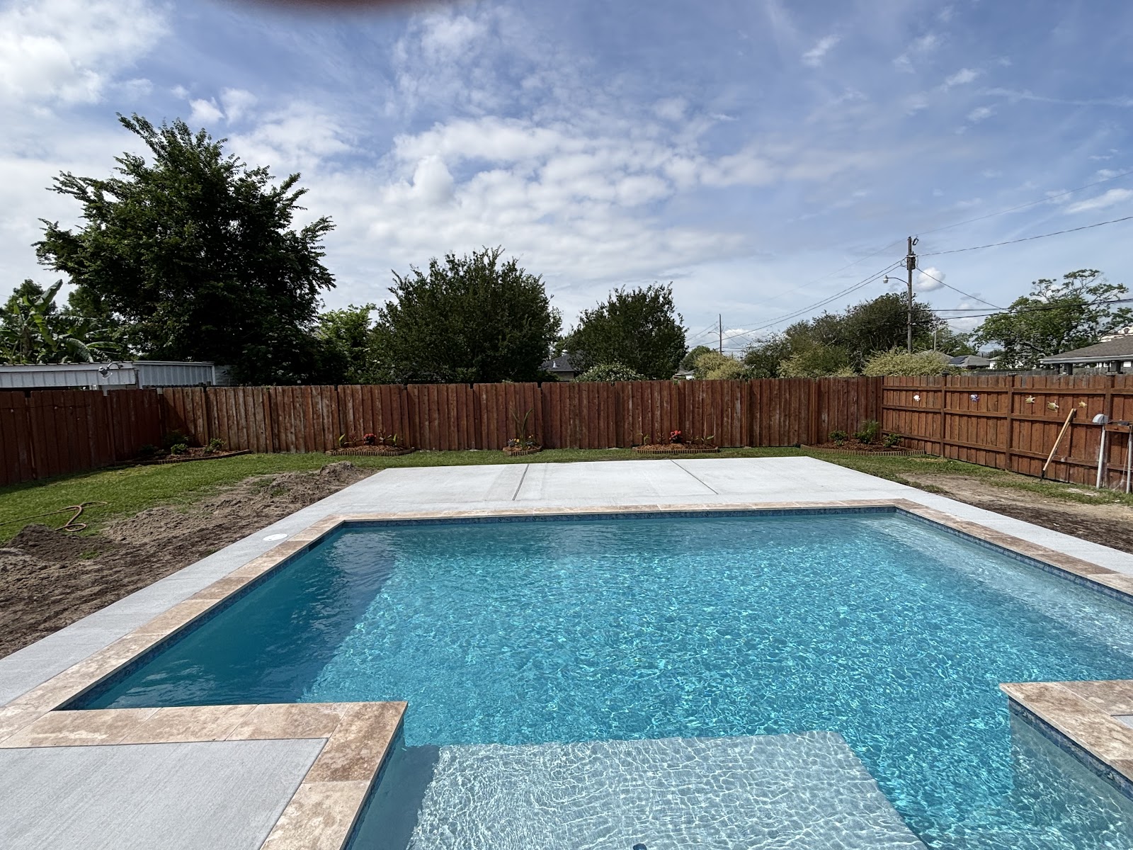 Resort-Style Pool with Deck Renovation