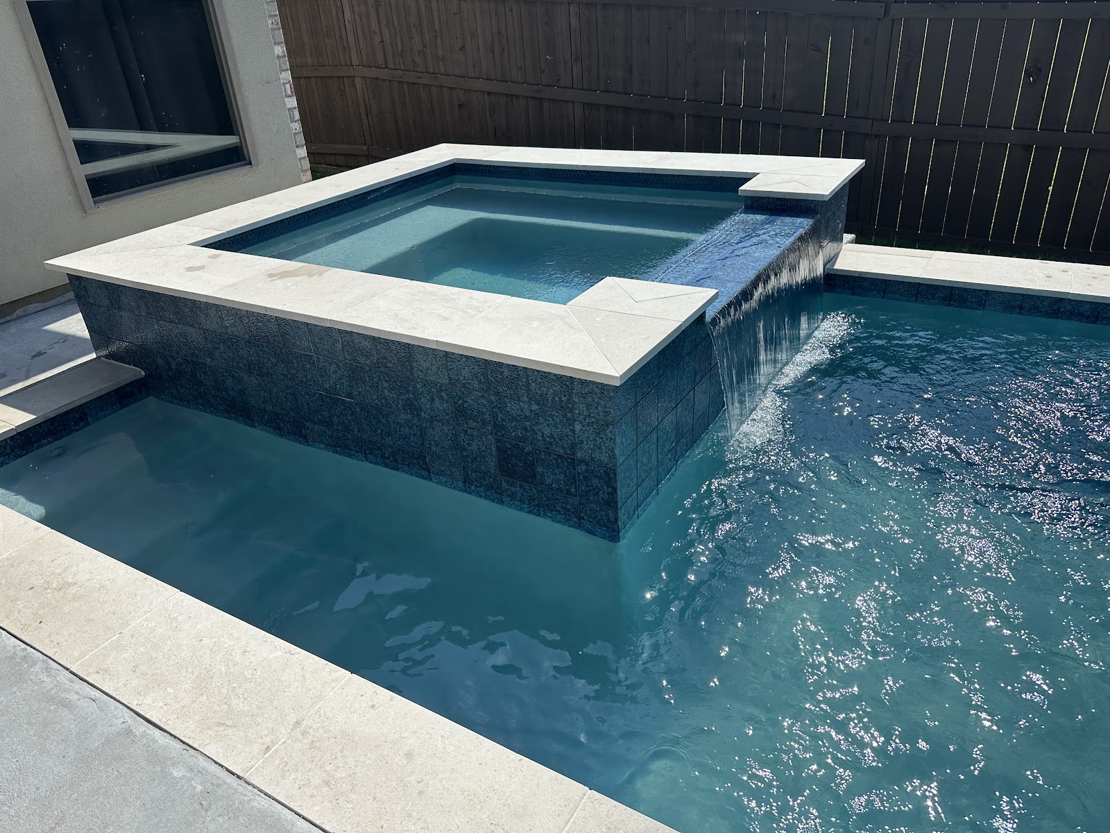 Intimate Backyard Pool Upgrade